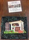 Shelia's Collectibles 1995 Roadside Stand Wooden House Shelf Sitter Orig. Box