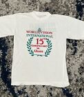 Vintage 1994 World Vision International 15th Anniversary In Ghana T Shirt