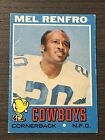 1971 Topps Football #118 Mel Renfro Dallas Cowboys Vintage VTG