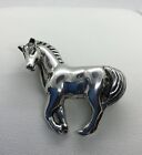 Vintage Sterling Silver Horse pin, Signed, Mexico, 10 grams, 1 in. long. VGUC