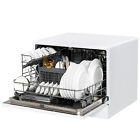 Compact Countertop Dishwasher 6 Place Settings w/ 5 Washing Programs & 24H Timer