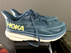 Hoka men's Clifton 9 running shoes - size 12