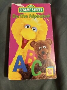 Sesame Street - Do the Alphabet (VHS, 1996) -No Activity Book-