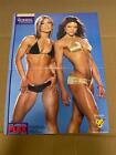 MARY LADO & VALERIE WAUGAMAN muscle bodybuilding fitness model poster