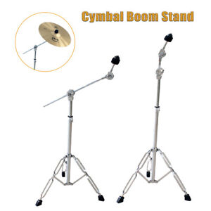 1/2 Hardware Cymbal Boom Braced Stand Straight Drum Percussion Holder Mount Rack