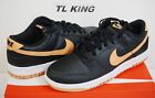 Nike Dunk Low Retro Black Amber Brown Limited Edition Rare DS Classic DV0831-004