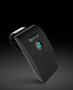 Wireless Bluetooth 5.0 Speakerphone Speaker Phone Visor Clip Hands Free Car Kit