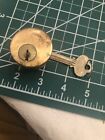 Corbin Mortise Cylinder 1 Key Copper Face Brass 1”  New Zero Bitted No Cuts Lock