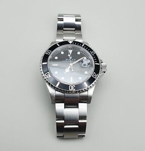 Rolex Submariner Date 116610 Steel Black Dial Ceramic Watch Box/Papers /No Resrv