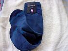 NWT Stance NBA logo basketball casual crew socks, men's L (9-13), blue, cotton