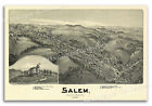 Salem West Virginia 1899 Historic Panoramic Town Map - 20x30