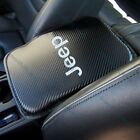 X1 For JEEP Carbon Fiber Car Center Console Armrest Cushion Mat Pad Cover New (For: 1969 Jeepster)