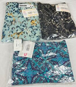 Lot of 3 New Women's LuLaRoe Cassie Pencil Fitted Knee Length Skirt Small 3