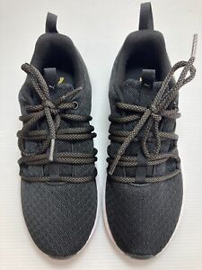 Puma Ladies' Prowl Knit Shoe Lace Up Sneaker Shoe - Black - Choose Size
