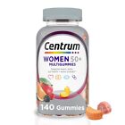 Centrum Women 50 plus Multivitamin Supplement Gummies, Assorted Fruit, 140 Count