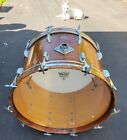 vtg Slingerland 22 x 14 Bass Drum 1970's Natural Finish, Clean, Made in the USA