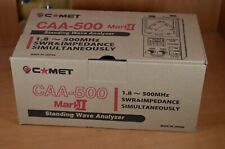 Comet CAA-500 Mark II 1.8-500 MHZ Graphic / Analog Antenna Analyzer For Ham CB