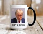 Trump Mug Shot Coffee Mug Inmate P01135809 Funny 15 Oz Ceramic Coffee Mug  Gift