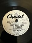 PROMO Capitol 78 RPM Dean Martin - Money Burns A Hole In My Pocket 2818 V+