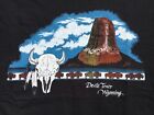 DEVIL'S TOWER Wyoming Close Encounters Third Kind SPIELBERG T-Shirt sz L large