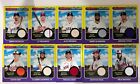 2024 Topps Heritage (10) Game Used Relic Card Lot Clubhouse Collection