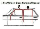 Rubber Door Window Running Channel Gasket Seal Mercedes w108 4 Pcs