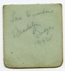 1948 Autographs Lot Olympics Pakistan Hockey Team Leo Durocher Audrey Russell