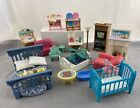 Fisher Price Loving Family Dollhouse Furniture Lot 28 pc. Excellent Condition