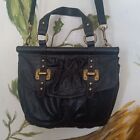 long live vintage 1954 look -fossil purse soft black leather NWOT