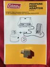 COLEMAN .. Propane Hose Adapter . Operate 2 Items from 1 Tank . 5410A160 .. NEW