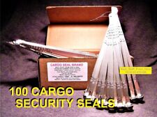 SECURITY SEALS, BAND AND BALL, METAL, CARGO, USA VERSION, HIGHEST-QUALITY 👍