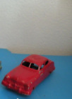 Tootsie toys Fire Chief Car Red 4.5
