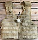 USGI Military FLC Fighting Load Carrier Tactical MOLLE Vest COYOTE BROWN VGC