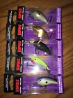 RAPALA SHAD DANCER 04's---5 DIFFERENT COLORED FISHING LURES