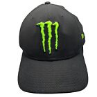 Monster Energy Snapback New Era 9Fifty Hat Cap Athletic Black Green One Size EUC