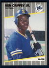 1989 Fleer #548 Ken Griffey Jr. RC Rookie Seattle Mariners Baseball Card ID38159