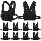10 Pcs Radio Chest Harness Chest Rig Bag Front Pack Pouch Holster Radio Vest ...
