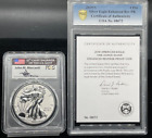 New Listing2019-S American Silver Eagle and (COA #08072) PCGS-PR70 Enhanced Reverse Proof