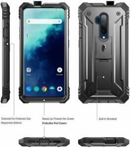 Poetic Shockproof For OnePlus 7T,7 Pro,7T Pro Case,Full Coverage Stand Cover