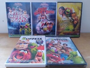 Disney's The Muppets DVD lot Poppins Moana Peter Pan Brave Lion King Cars Frozen