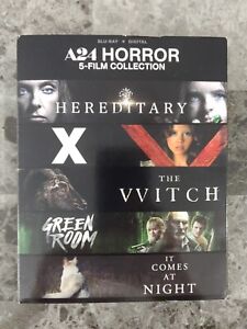 A24 Horror 5-Film Collection (Blu ray) No Digital Code, Green room /Hereditary