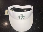New Listing2024 Masters Berckmans Place Exclusive ANGC Men's White Visor / Hat New