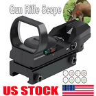 Tactical Holographic Reflex Red Green Dot Sight 4 Type Reticle for 20mm Rails