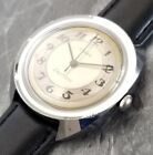 Serviced 1973 Timex Electronic Men's Vintage Watch Vinyl Record Dial New Strap