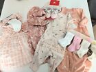 Baby GIRL'S LOT CLOTHES, SIZE O-3 MONTHS One Sleeper Bag Some Nwt