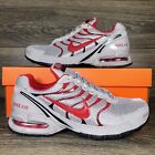 Nike Men's Air Max Torch 4 Gray Red Athletic Casual Shoes Sneakers Trainers New