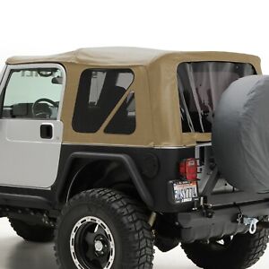 Smittybilt 9970217 (IN STOCK) Replacement Soft Top Fits 97-06 Jeep Wrangler TJ (For: More than one vehicle)