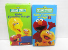 2 Sesame Street VHS Tapes Kids' Favorite Songs & Kids' Favorite Songs 2