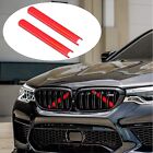2PCS For BMW 1/2/3/4 Series F20 F30 Car Front V Brace Grill Trim Strips Cover (For: BMW)