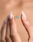 Diamond Engagement Ring VVS2 E Cushion Cut 3.50 Ctw Lab Created IGI Sparkling